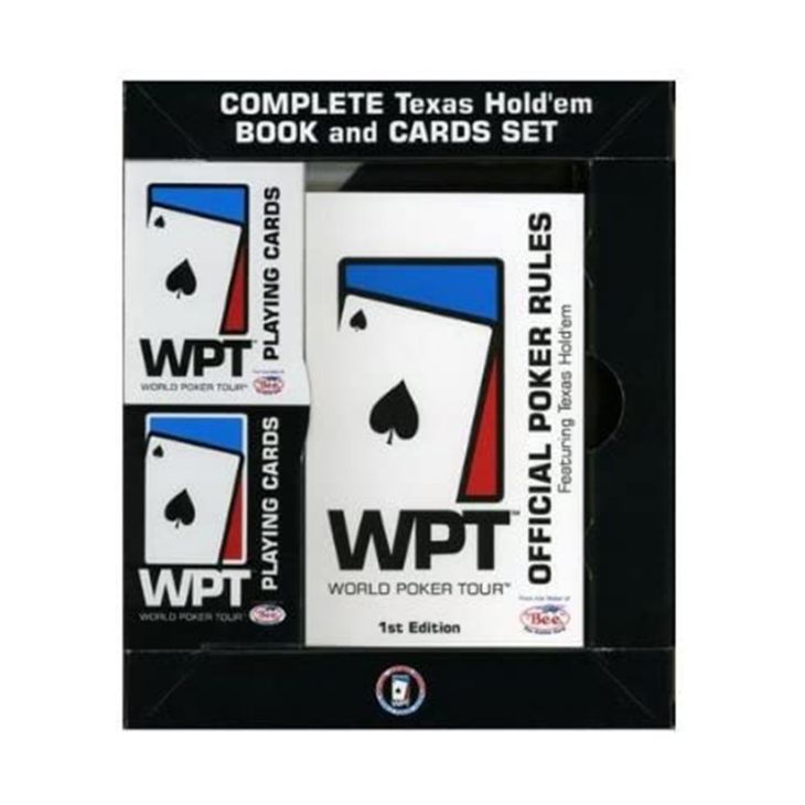 World Poker Tour Book Set: Poker Rules Book with 2 Decks main image